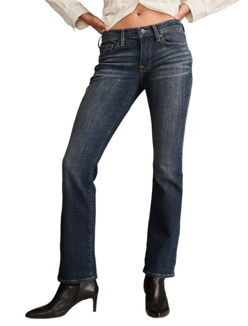 Lucky Brand Womens Mid Rise Sweet Boot Cut Jeans