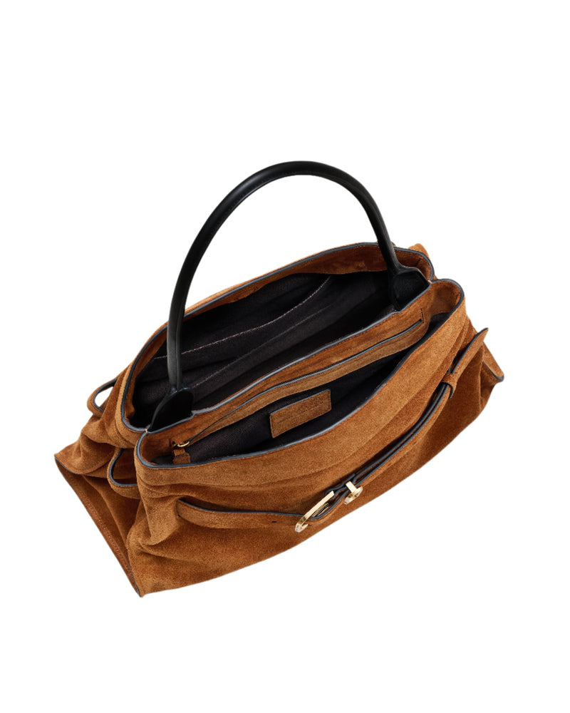 Marc Jacobs The Suede Dakota Satchel Handbag