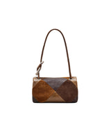 Marc Jacobs The Suede Patchwork Mini Dual Shoulder Handbag