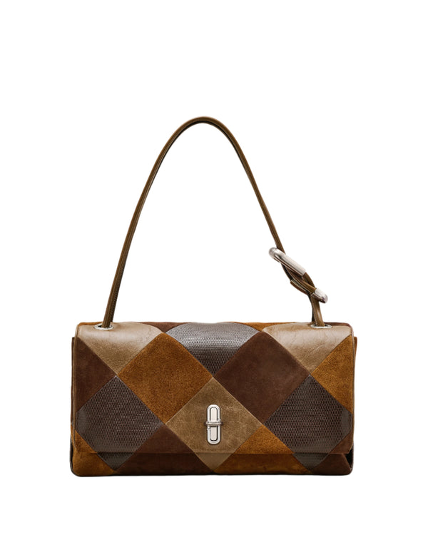 Marc Jacobs The Suede Patchwork Large Dual Handbag
