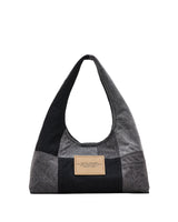 Marc Jacobs The Patchwork Denim Sack Shoulder Handbag