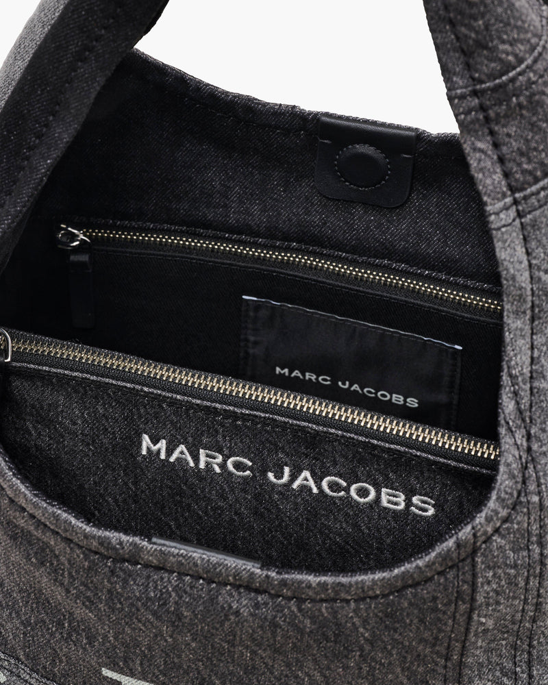 Marc Jacobs The Patchwork Denim Sack Shoulder Handbag