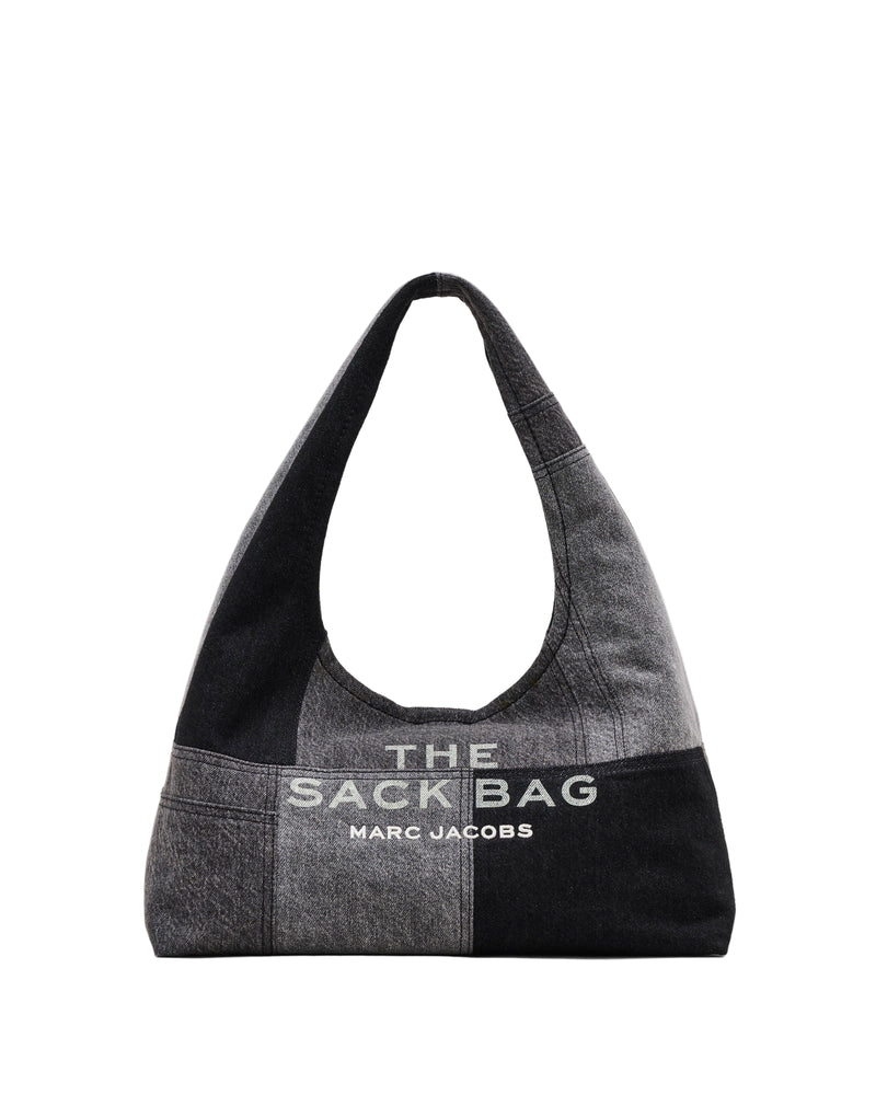 Marc Jacobs The Patchwork Denim Sack Shoulder Handbag
