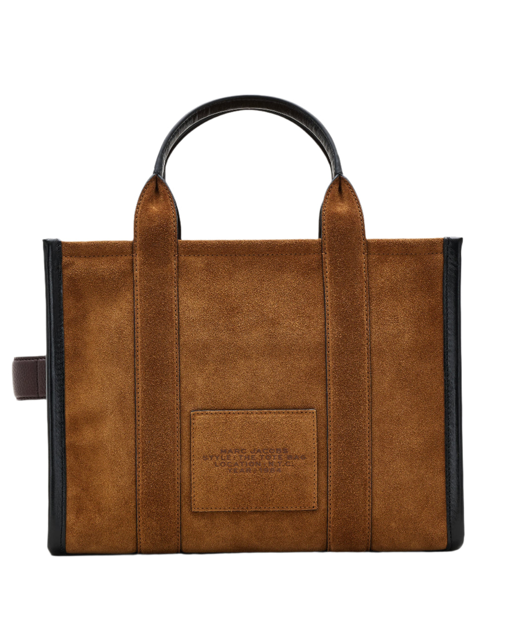 【MARITHE】 CLASSIC LOGO SUEDE TOTE BAG Marithe Francois Girbaud CLASSIC LOGO SUEDE TOTE BAG ca