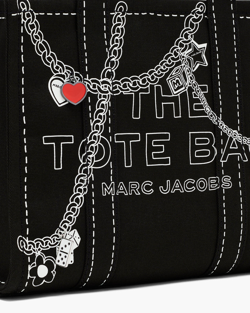 Marc Jacobs The Seasonal Canvas Medium Tote Handbag