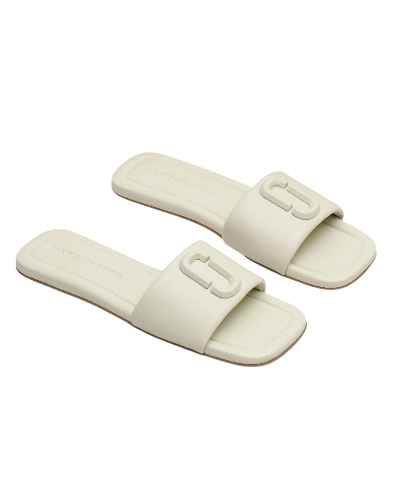 ★Marc Jacobs★9月8日までの特価★The J Marc Leather Clogs Marc Jacobs The J Marc Leather Clogs | White | FARFETCH