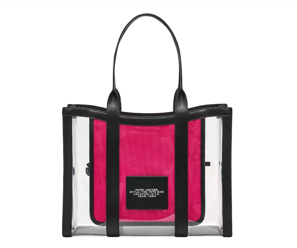 Marc Jacobs The Clear Large Tote Handbag – ShopCGX Marc Jacobs The Clear Large Tote Handbag – ShopCGX