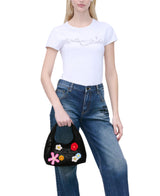 Marc Jacobs The Mini Daisy Crochet Sack Shoulder Handbag