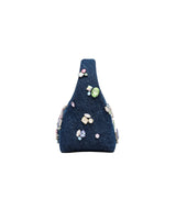Marc Jacobs The Gem Denim Mini Sack Shoulder Handbag