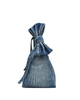 Marc Jacobs The Denim Bow Sack Shoulder Handbag