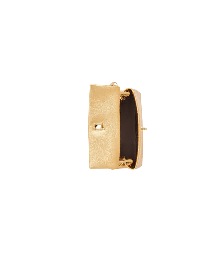 Marc Jacobs The Metallic Mini Dual Handbag