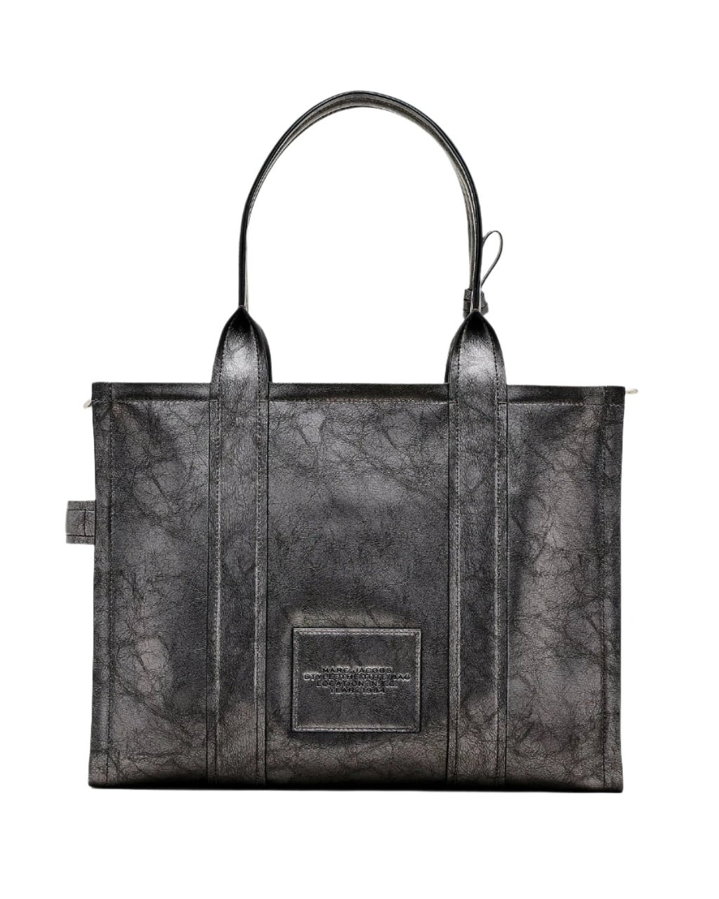 Marc Jacobs The Metallic Distressed Large Tote Handbag – ShopCGX Marc Jacobs The Metallic Distressed Large Tote Handbag – ShopCGX