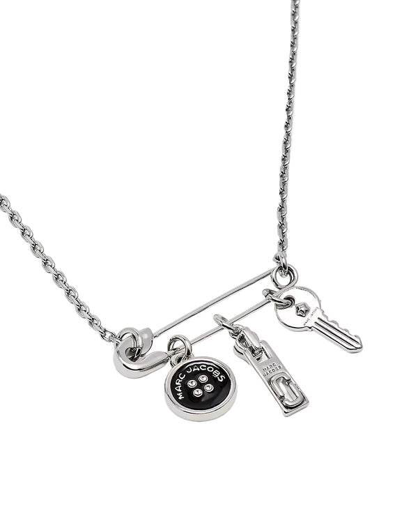 Marc Jacobs Button Charm Necklace