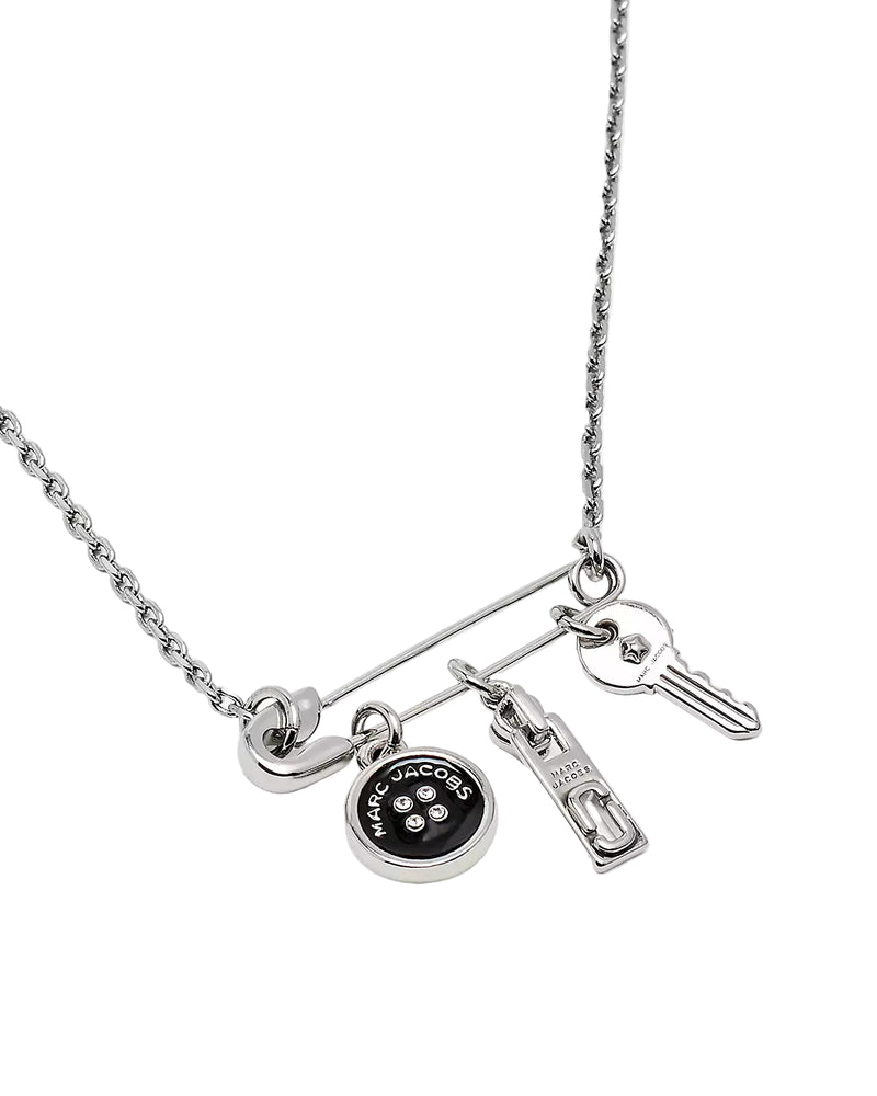 Marc Jacobs Button Charm Necklace