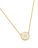 Marc Jacobs The Button Pendant Necklace