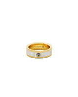 The Marc Jacobs Enamel Ring - Size 8
