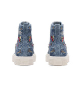 Marc Jacobs Womens The Trinket Charm High Top Sneakers