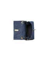 Marc Jacobs The Trinket Charm Denim Mini Dual Shoulder Handbag