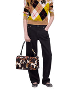 Marc Jacobs The Cow Haircalf Large Dual Shoulder Handbag