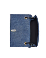 Marc Jacobs The Trinket Charm Denim Large Dual Shoulder Handbag