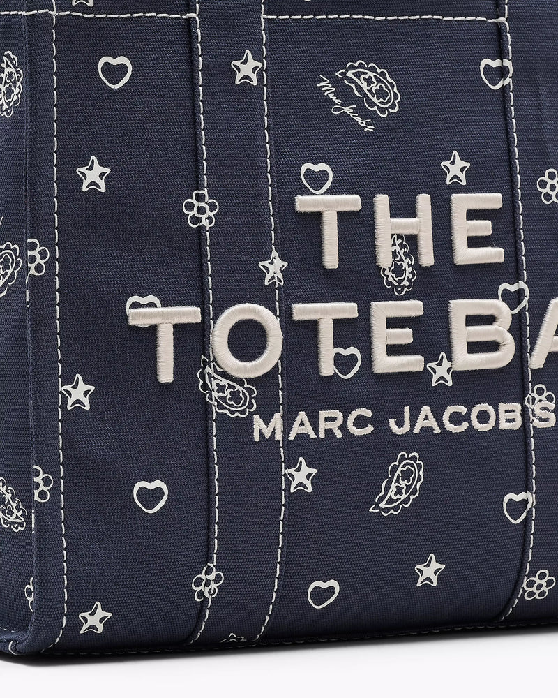 Marc Jacobs The Bandana Canvas Medium Tote Handbag