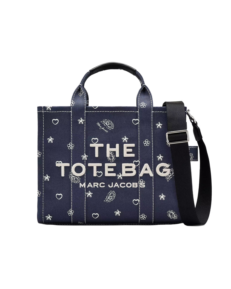 Marc Jacobs The Bandana Canvas Medium Tote Handbag