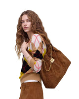 Marc Jacobs The Suede Cristina Tote Handbag