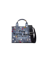 Marc Jacobs The Trompe L'Oeil Trinket Canvas Small Tote Handbag