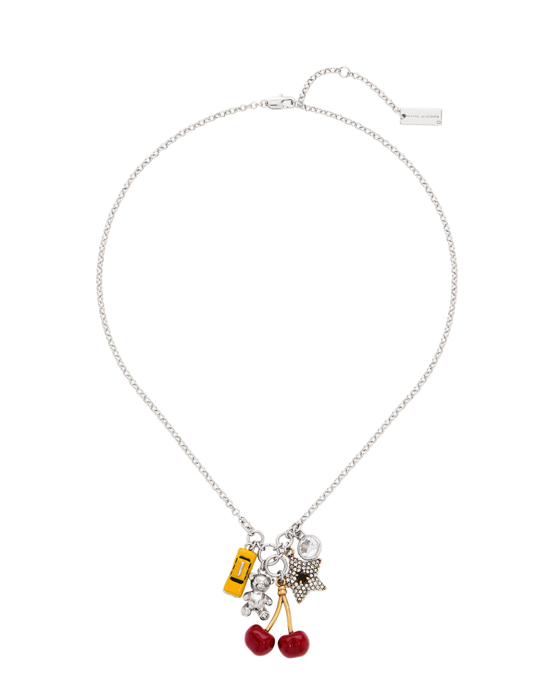 Marc Jacobs Trinket Charm Cluster Necklace
