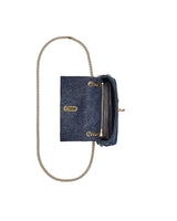 Marc Jacobs The Trinket Charm Denim Dual Chain Mini Crossbody Handbag