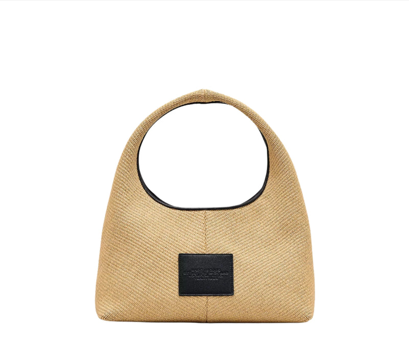 夏に♪ MARC JACOBS ベージュ The Woven Sack Bag トートバッグ Marc Jacobs The Woven Sack Shoulder Handbag – ShopCGX