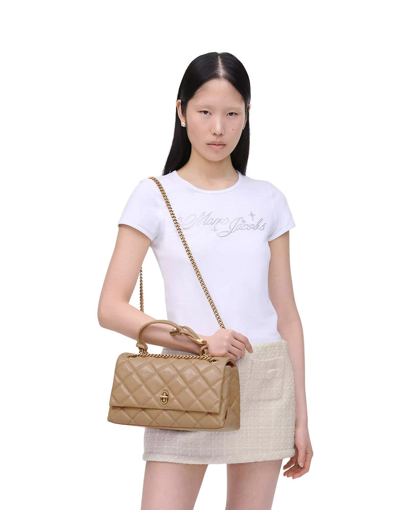 Marc Jacobs The Quilted Dual Convertible Shoulder Handbag