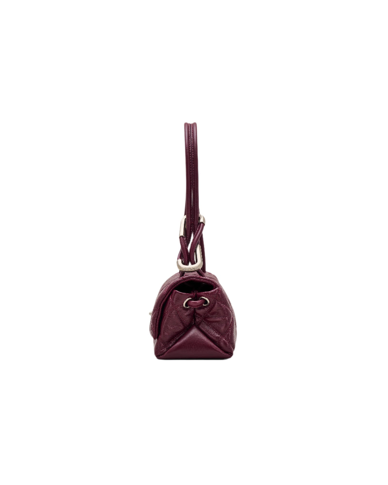 DIANTE Quilted leather logo mini bag バック LEATHER QUILTED MINI BAG IBIZA BLUE – DARK department