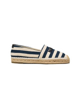 Marc Jacobs Womens The Stripe Canvas Espadrille Shoes