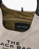 Marc Jacobs The Leather-Trim Canvas Belted Sack Handbag