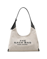 Marc Jacobs The Leather-Trim Canvas Belted Sack Handbag