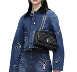 Marc Jacobs The Quilted Slim Dual Convertible Shoulder Handbag