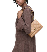 Marc Jacobs The Quilted Slim Dual Convertible Shoulder Handbag