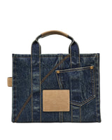 Marc Jacobs The Denim Suede Medium Cargo Tote Handbag