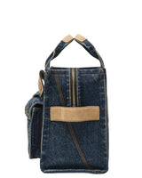 Marc Jacobs The Denim Suede Medium Cargo Tote Handbag