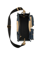 Marc Jacobs The Denim Suede Medium Cargo Tote Handbag