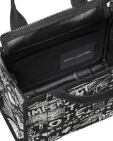 Marc Jacobs The Punk Scribble Canvas Small Tote Handbg