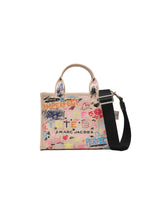 Marc Jacobs The Punk Scribble Canvas Small Tote Handbag