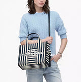Marc Jacobs The Stripe Canvas Medium Tote Handbag