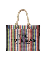Marc Jacobs The Stripe Mesh Large Tote Handbag