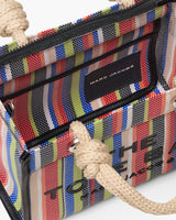 Marc Jacobs The Stripe Mesh Small Tote Handbag