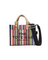 Marc Jacobs The Stripe Mesh Small Tote Handbag