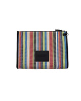 Marc Jacobs The Stripe Mesh Large Pouch Handbag