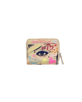 Marc Jacobs The Punk Scribble Mini Compact Wallet