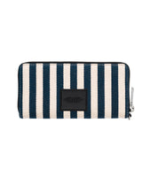 Marc Jacobs The Stripe Canvas Continental Wallet
